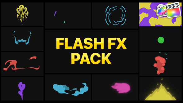 VideoHive Flash FX Pack 10 | FCPX 36457542