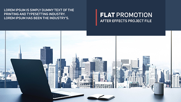 VideoHive Flat Business Promo 19774476