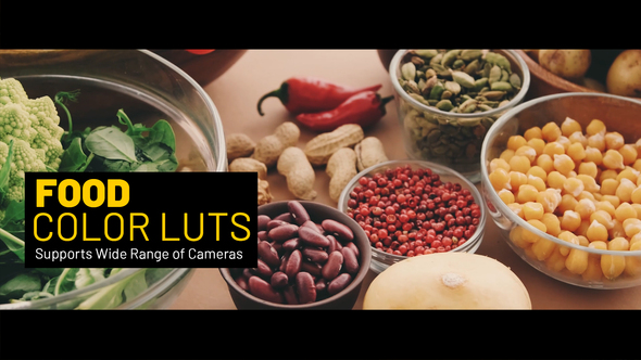 VideoHive Food LUTs for Final Cut 39108931