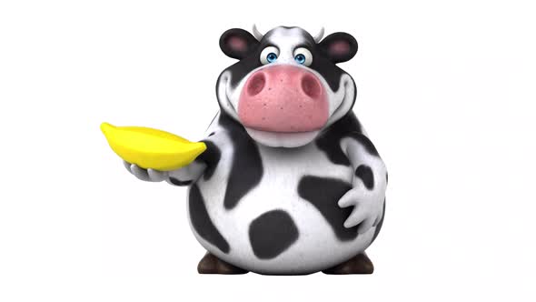 VideoHive Fun cow – 3D Animation with alpha 38996213