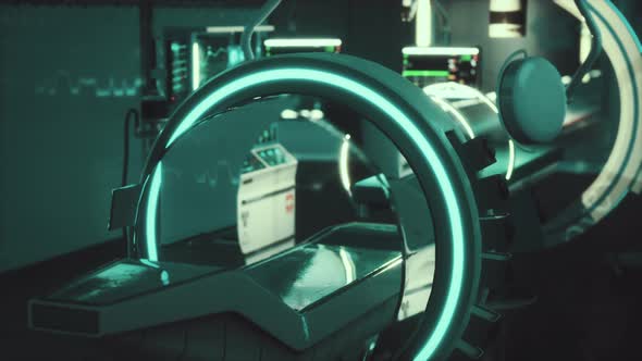 VideoHive Futuristic MRI Magnetic Resonance Laboratory 39011363