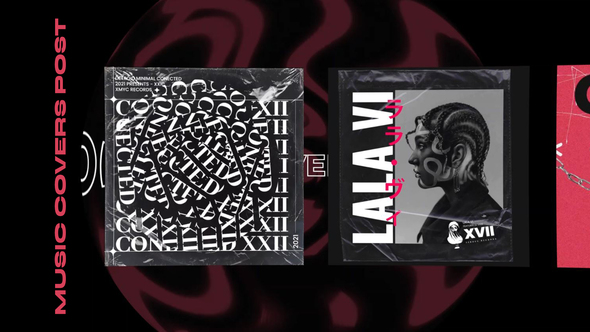 VideoHive Futuristic Music Covers Post 32719320