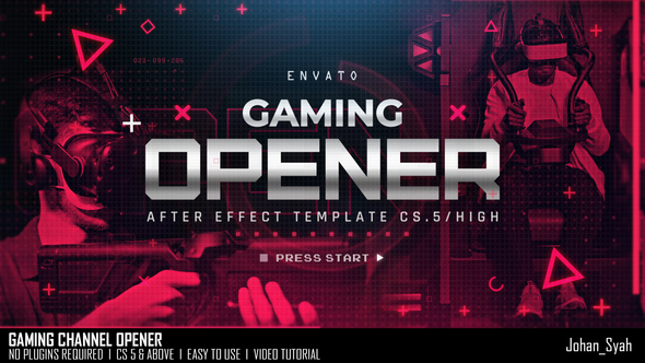 VideoHive Gaming Channel Opener 38384826