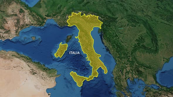 VideoHive Geolocation of the City of Catania on the Map 38995388