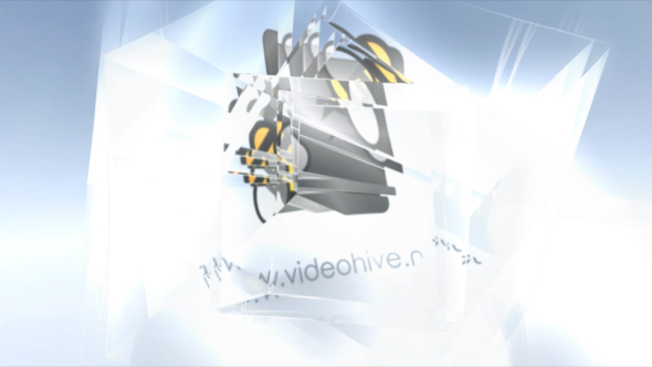 VideoHive Glass Cube Logo 19801120