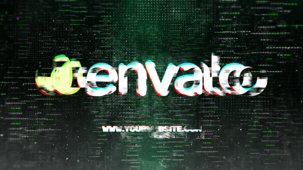 VideoHive Glitch Logo Reveal 38413407