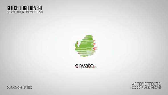 VideoHive Glitch Logo Reveal 39423967