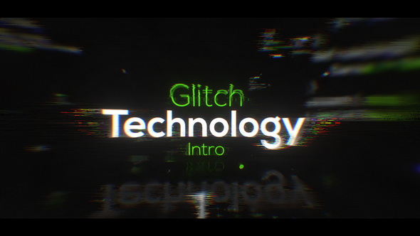 VideoHive Glitch Titles and Logo 33312293