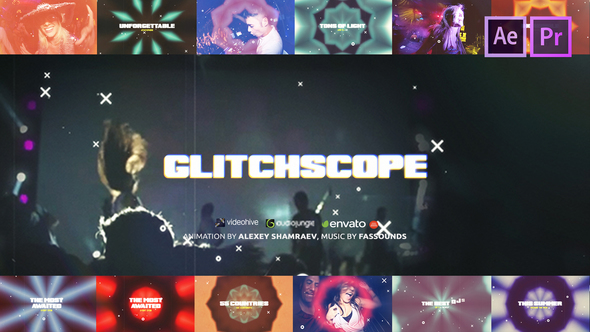 VideoHive GlitchScope | Event Promo 23008365