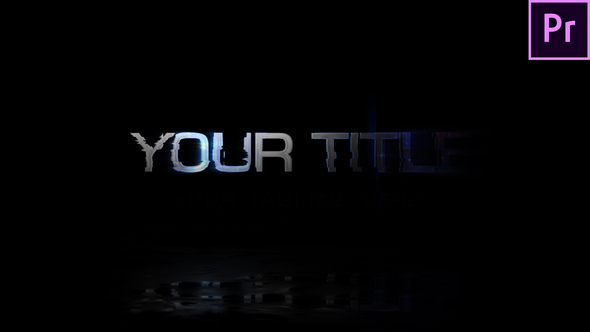 VideoHive Glitchy Title 27195511