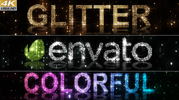 VideoHive Glitter Lights Logo 20088880