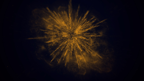 VideoHive Gold Particle Logo Reveal FCP 38989729