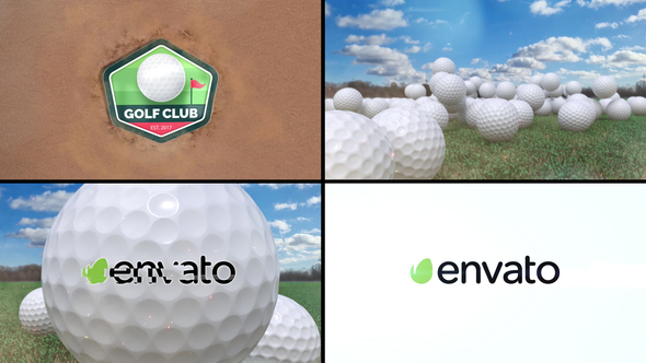 VideoHive Golf Logo Reveal 3 39547421