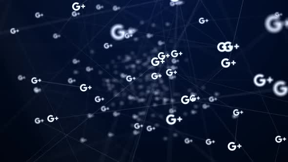 VideoHive Google Plus Icon Connection Network 39003467