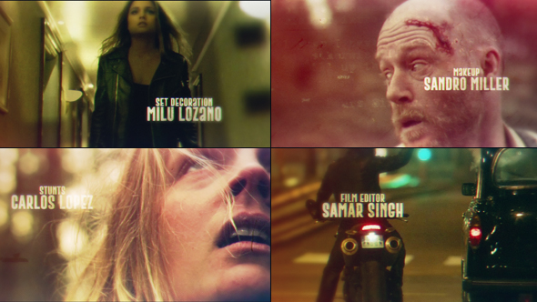 VideoHive Grunge Movie Title Sequence 20063864