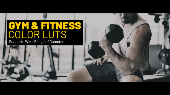 VideoHive Gym and Fitness LUTs for Final Cut 39104243