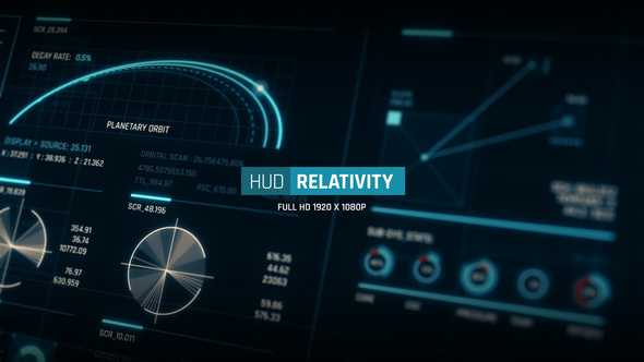 VideoHive HUD - Relativity 23966416