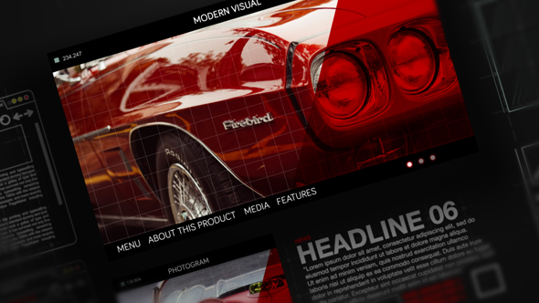 VideoHive HUD Style Opener 16571153