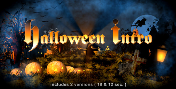 VideoHive Halloween Intro 641237