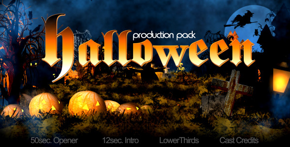 VideoHive Halloween Production Pack 671061