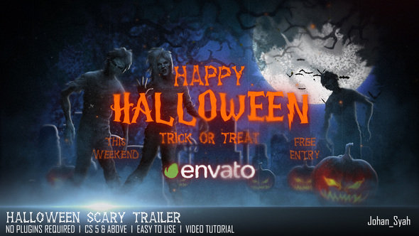 VideoHive Halloween Scary Trailer 24896128