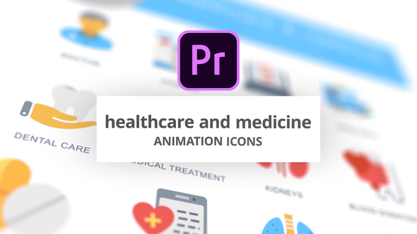 VideoHive Healthcare and Medicine - Animation Icons (MOGRT) 26755753