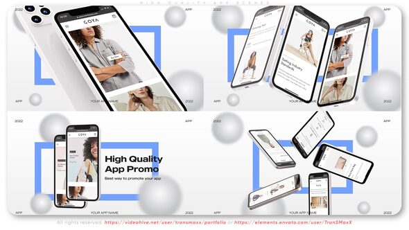 VideoHive High Quality App Scenes 39363343