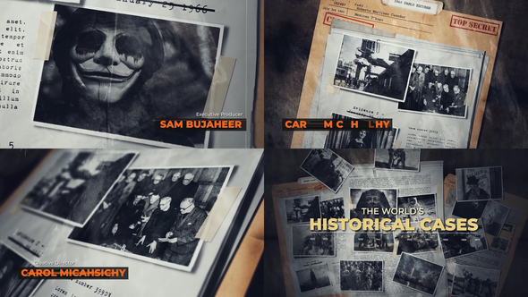 VideoHive History | Secret Files 32425734