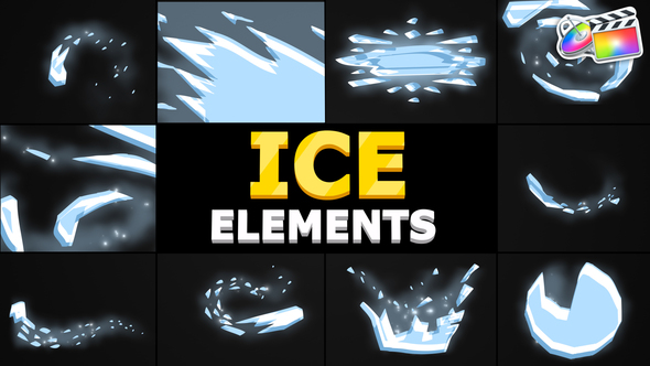 VideoHive Ice Elements | FCPX 35939115