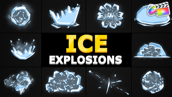 VideoHive Ice Explosions | FCPX 36124912