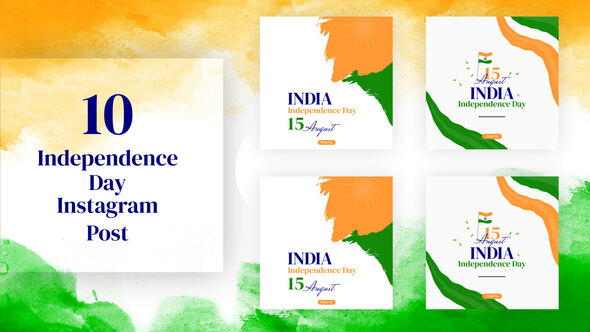 VideoHive Independence Day Social Media Post 33320409