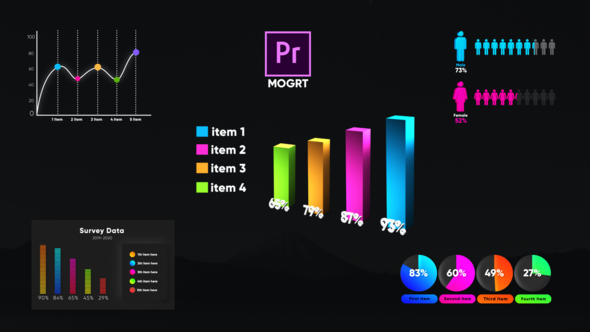 VideoHive Infographic Smart Graphs-MOGRT 26909391