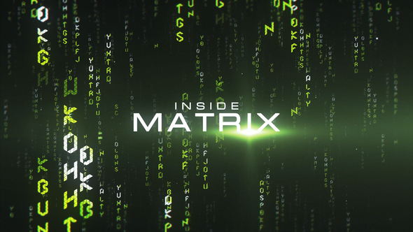 VideoHive Inside Matrix 23172140