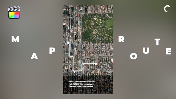 VideoHive Instagram Map Route 35836725