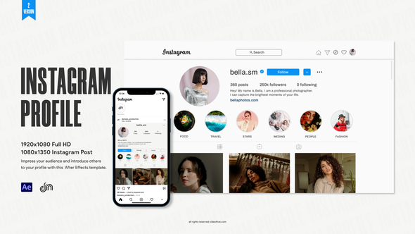 VideoHive Instagram Profile 32471018