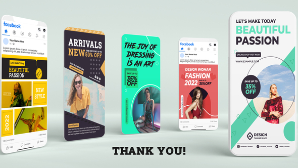 VideoHive Instagram Story Fashion Slideshow B82 32792947