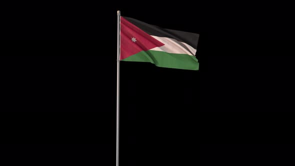 VideoHive Jordan flag 38994408