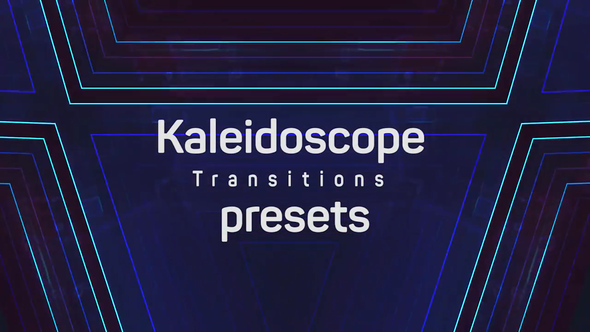 VideoHive Kaleidoscope Transitions Presets 39545547
