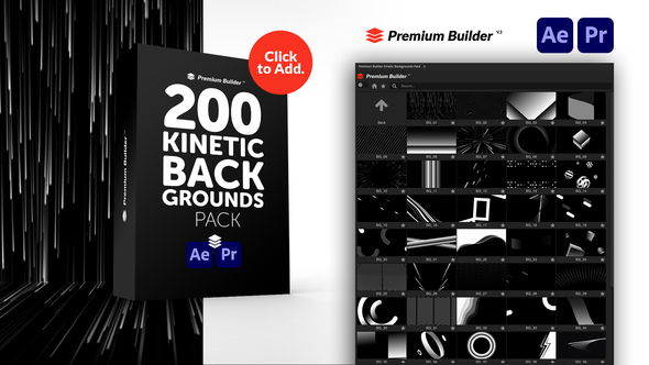 VideoHive Kinetic Backgrounds Pack 32854609