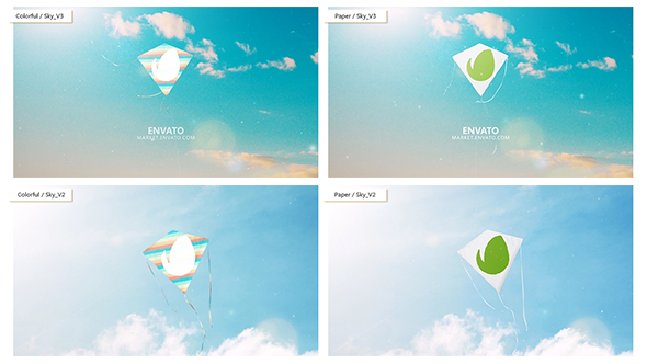 VideoHive Kite Logo 19571435