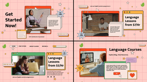 VideoHive Language Courses Promo 38138112