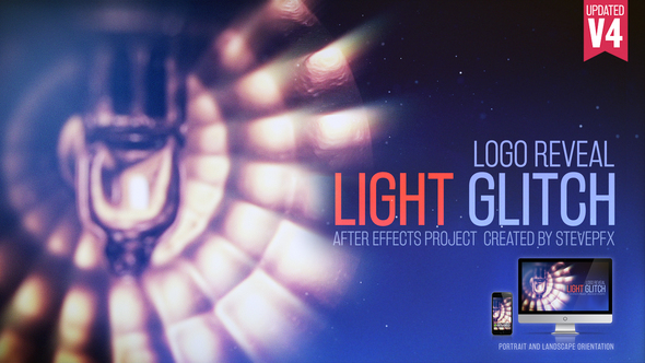 VideoHive Light Glitch Logo 7868077