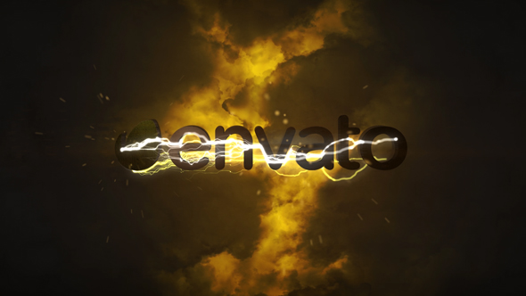 VideoHive Lightning Thunderstorm Logo 20109925