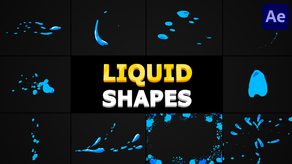 VideoHive Liquid Shapes | After Effects 32624637