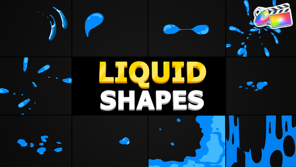 VideoHive Liquid Shapes | FCPX 36914957