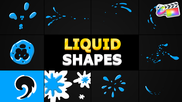 VideoHive Liquid Shapes | FCPX 38779787