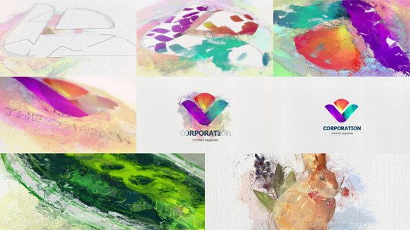 VideoHive Logo In Paint 28530476