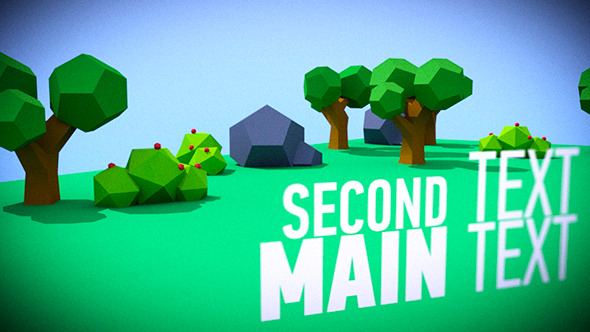 VideoHive Low Poly Spring 4657085