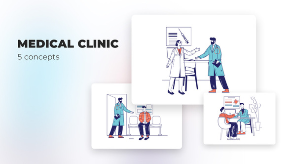 VideoHive Medical clinic - Flat concepts 39472740