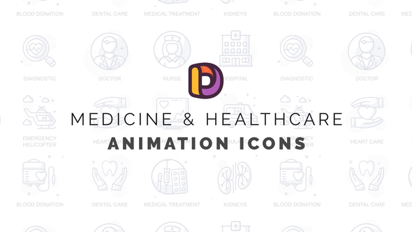 VideoHive Medicine - Animation Icons 32812583